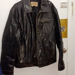 Vintage Guess jeans jacket men's black large